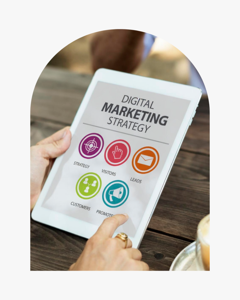 Digital marketing strategist outlining a clear digital marketing strategy approach