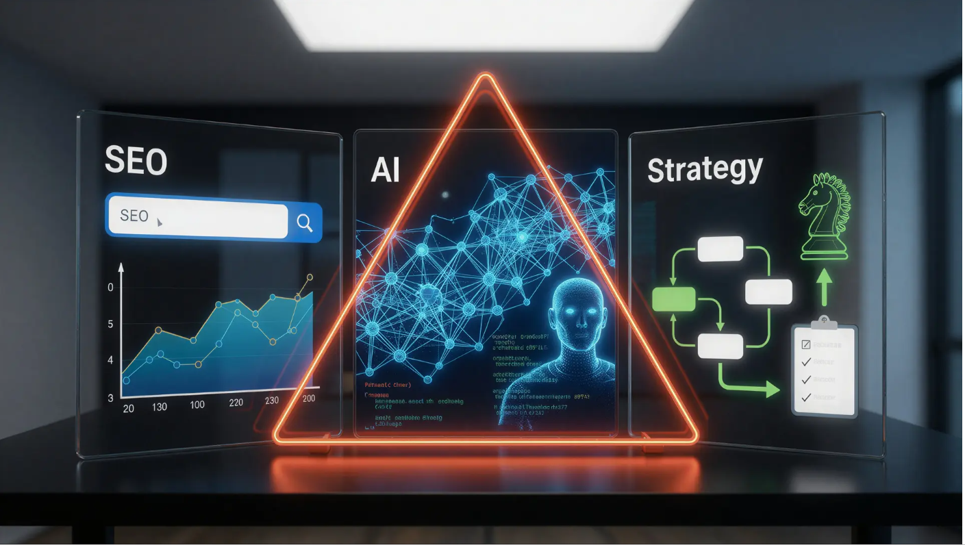 Connection between SEO AI and marketing strategy